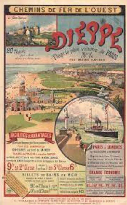 Publicité des Chemins de Fer de l'Etat Paris Londres(Annexe 2b)